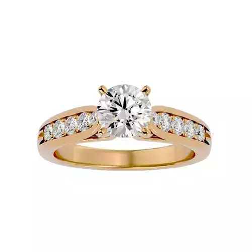 Solitaire ring model