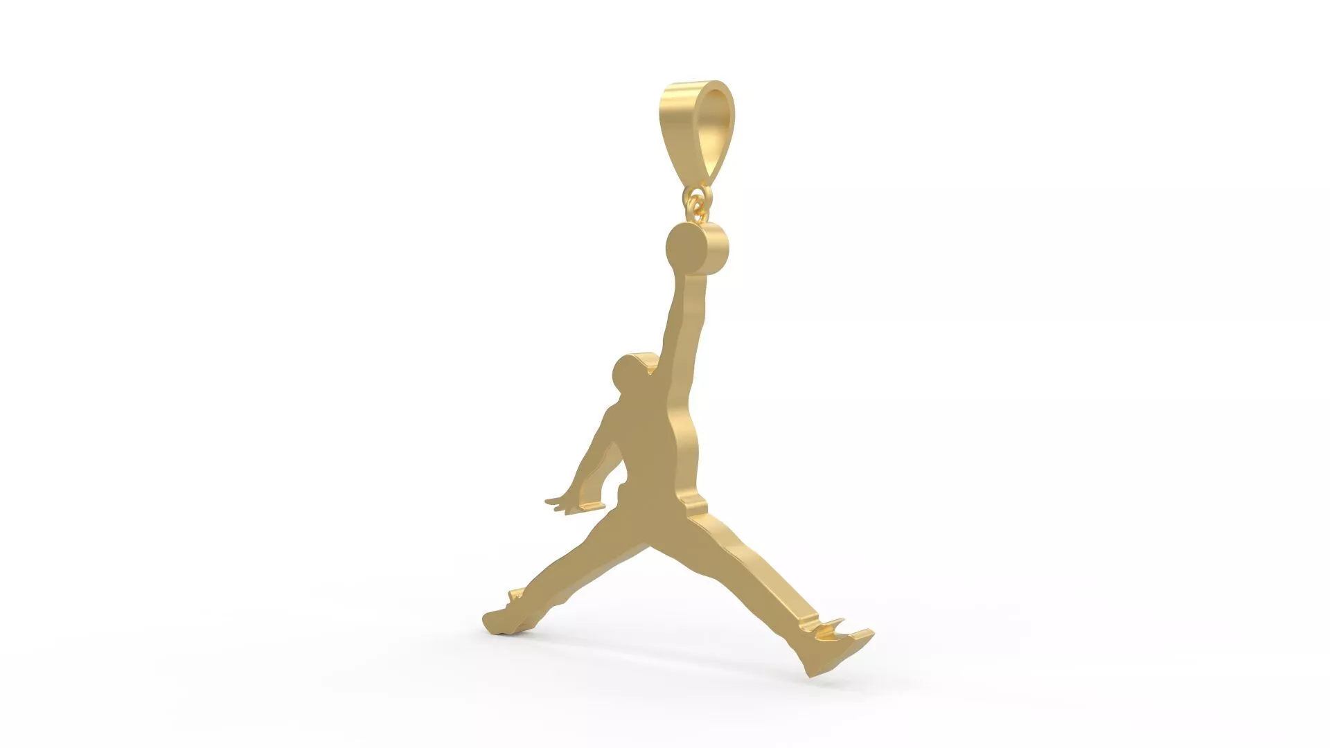Basketball Player Pendant 3D print model