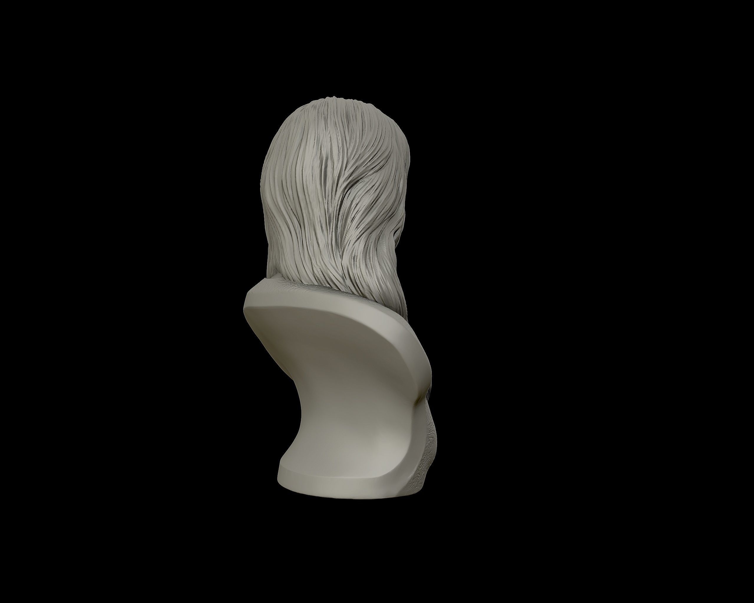 Priyanka Chopra 3D Portrait Sculpture 3D print model_28