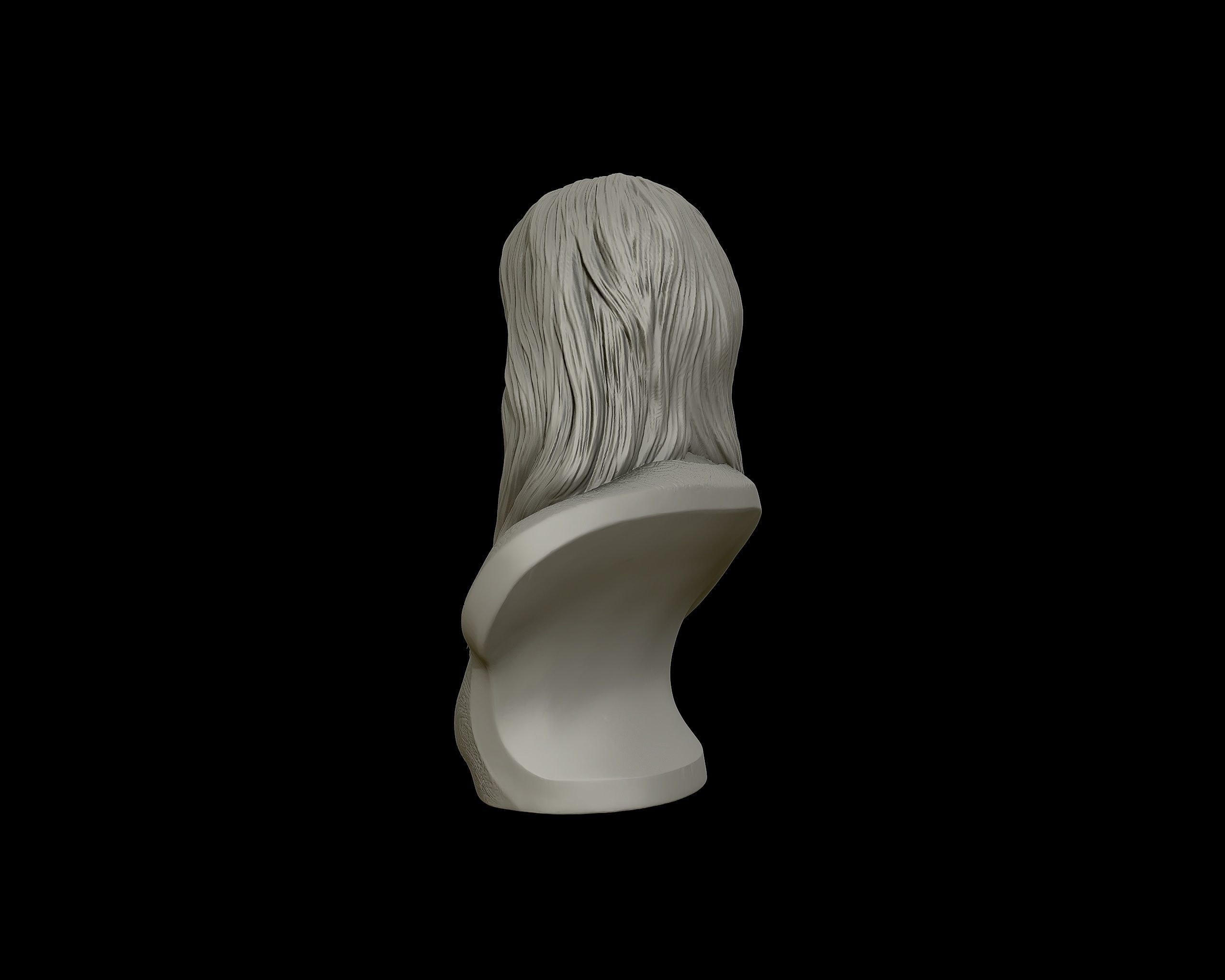 Priyanka Chopra 3D Portrait Sculpture 3D print model_27