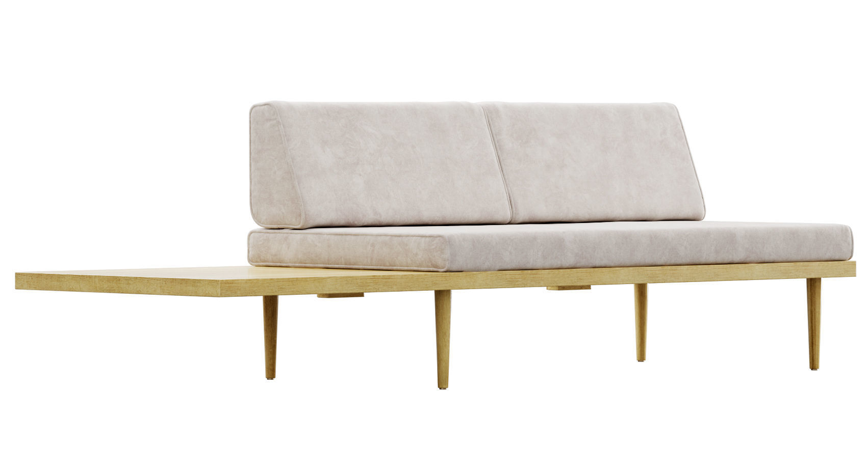 Daybed sectional by Casara Modern 3D model_12
