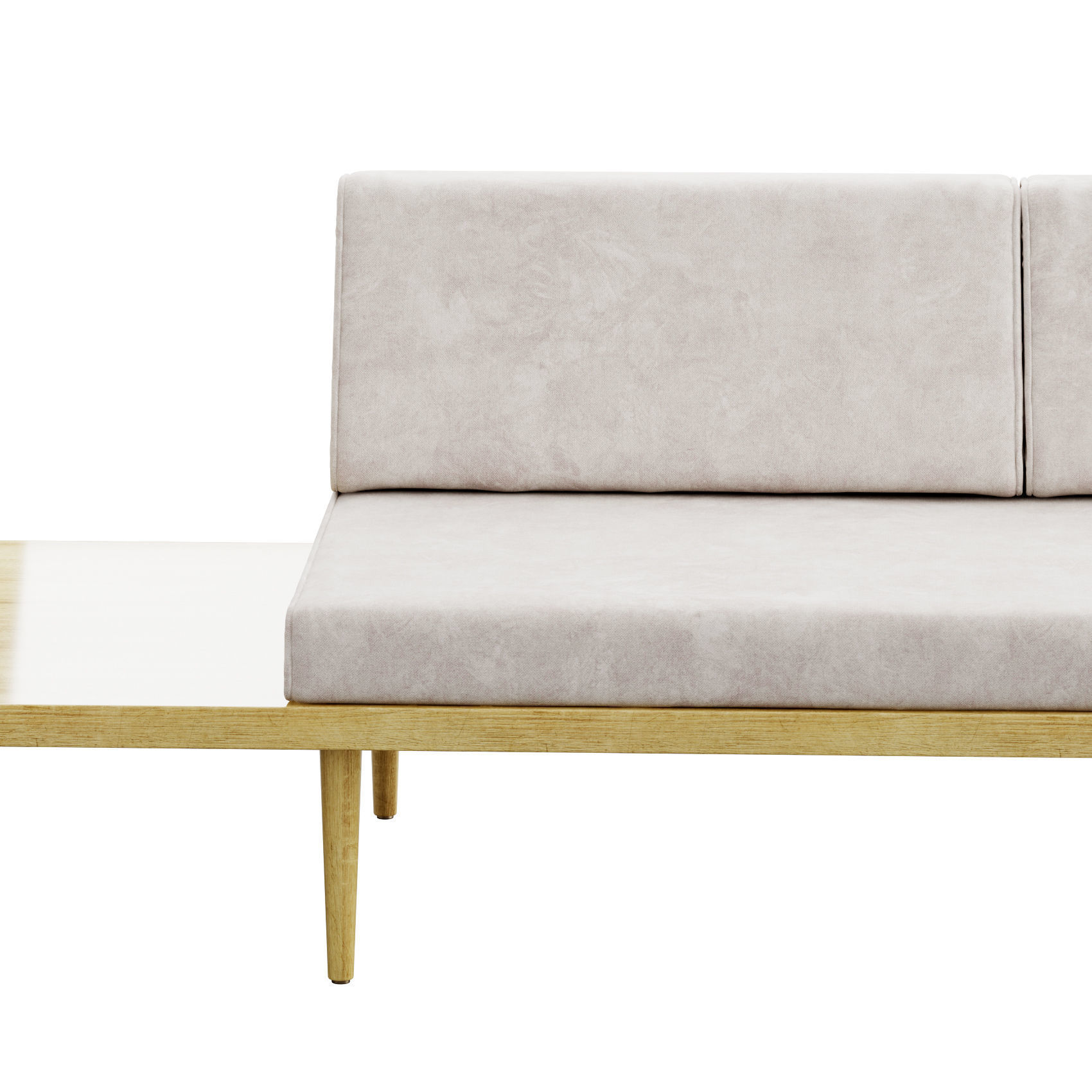 Daybed sectional by Casara Modern 3D model_6