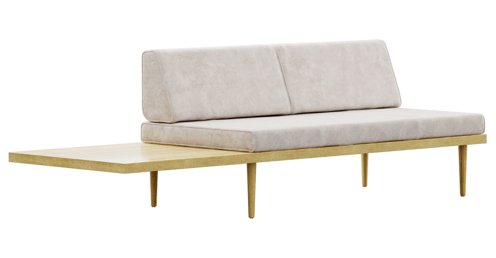Daybed sectional by Casara Modern 3D model_10