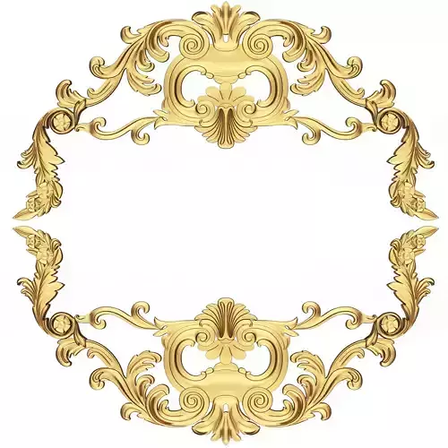 Carved Plaster Molding Decoration 08