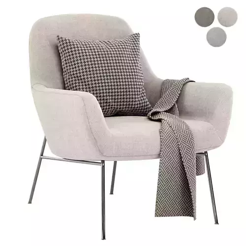 LOVY armchair By HC28 Cosmo