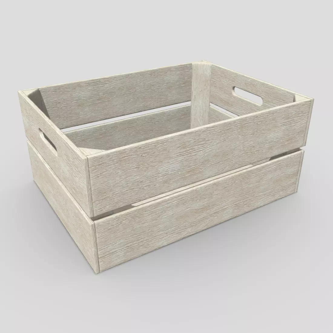 CC0 - Crate 4 wooden Free low-poly 3D model