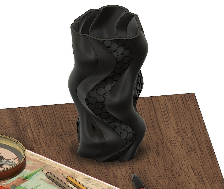 Vase 22 3D print model_2