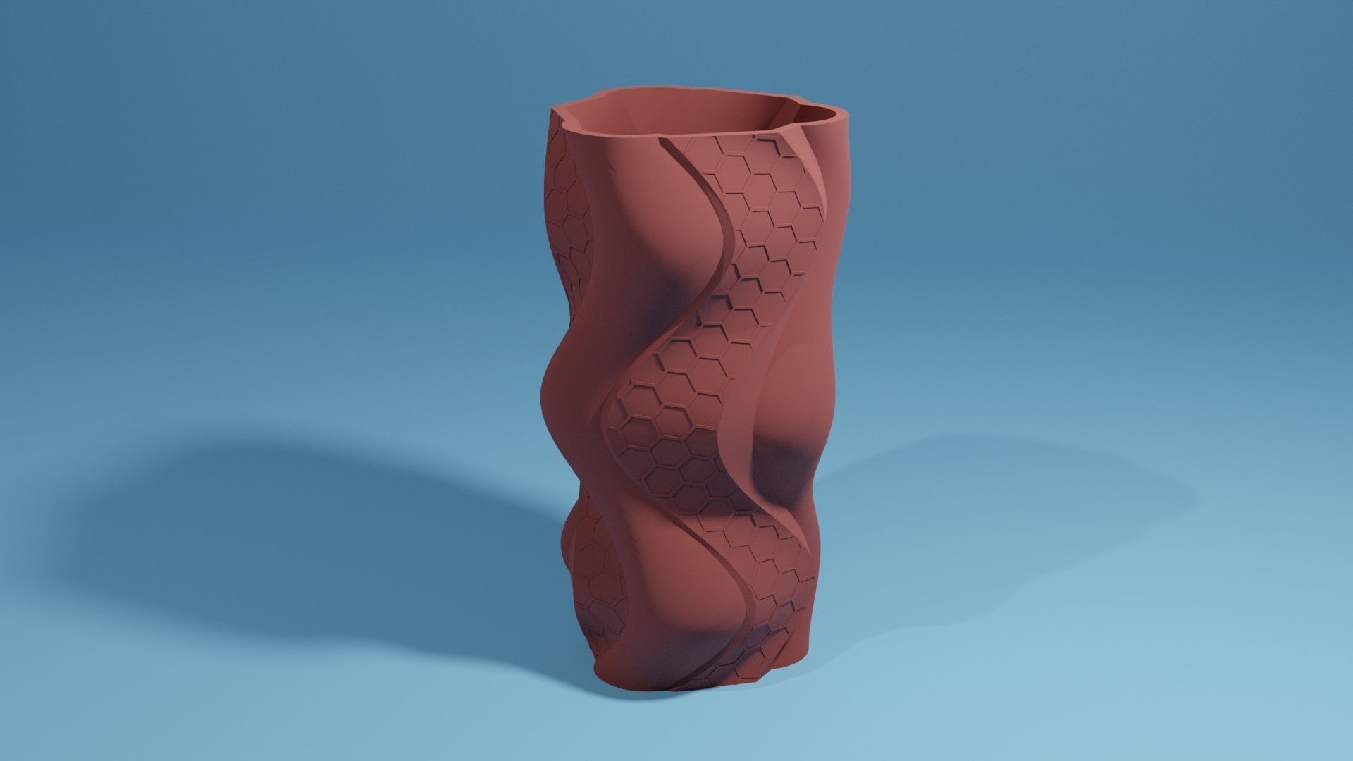 Vase 22 3D print model_7