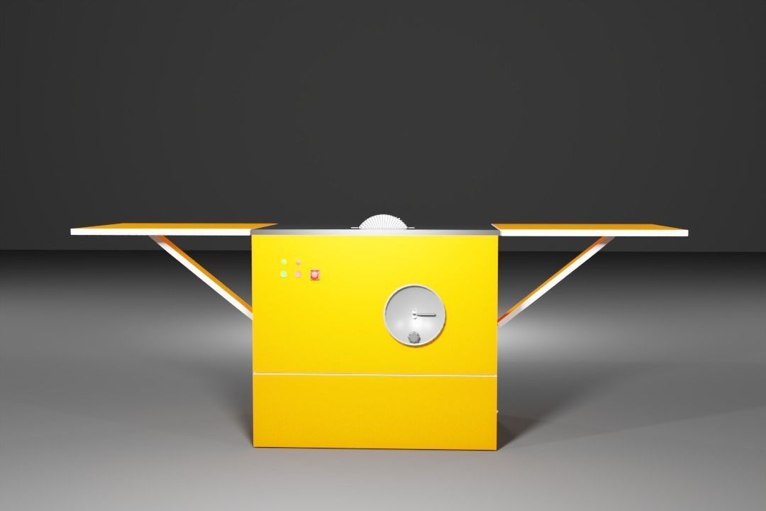 wood cutting machine  3D print model_2