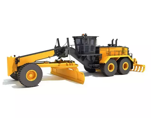 Motor Grader 3D model
