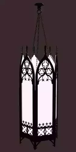 Gothic antique lamp