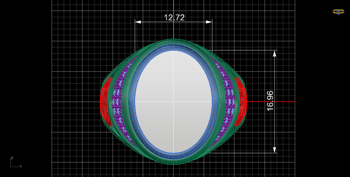 NEO MAN RING MODEL17 3D print model_3