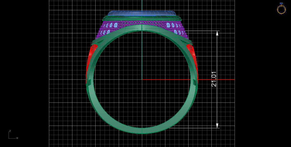 NEO MAN RING MODEL17 3D print model_2