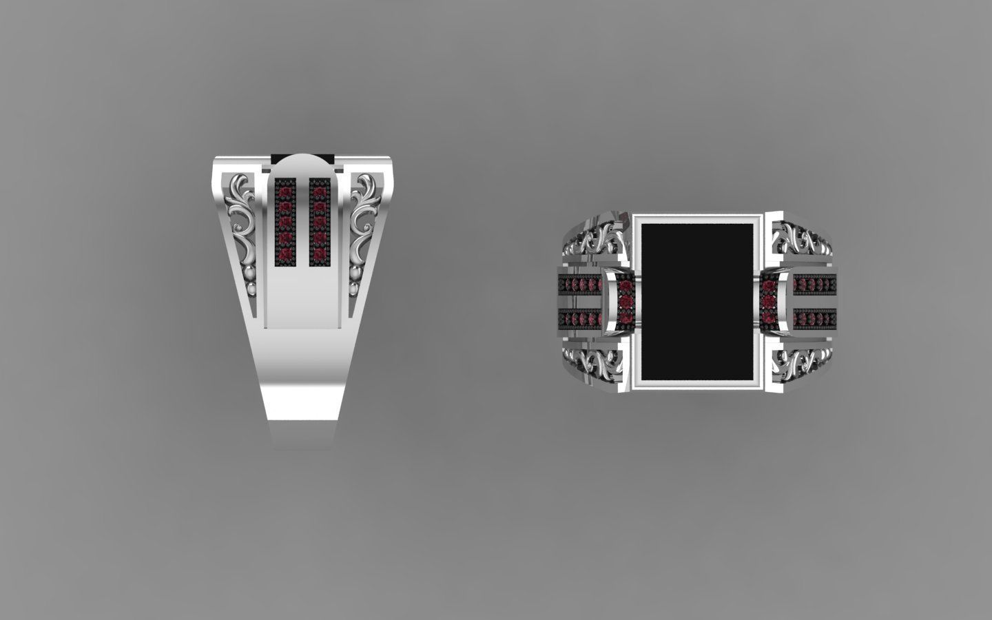 NEO MAN RING MODEL25 3D print model_1