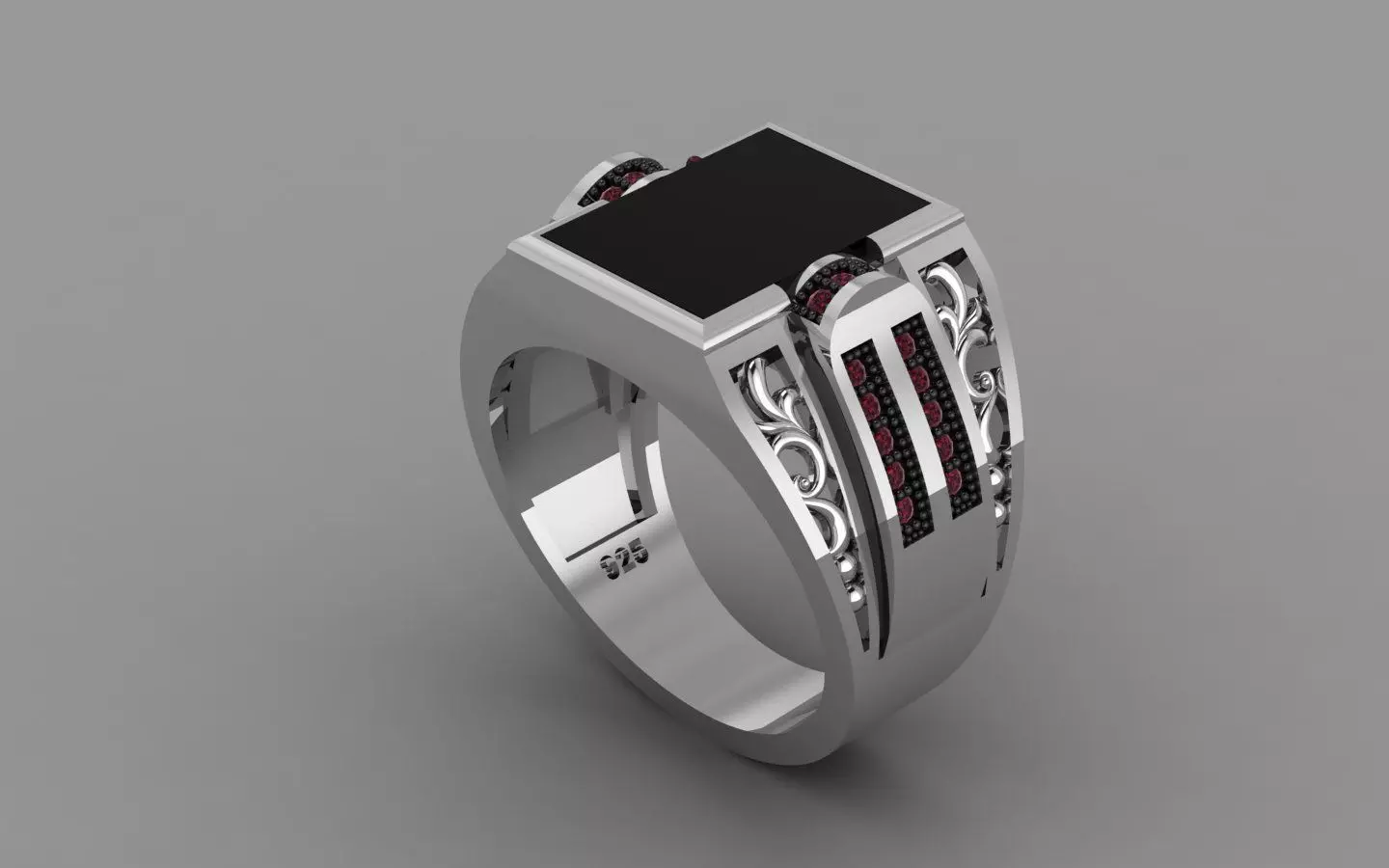 NEO MAN RING MODEL25 3D print model_0