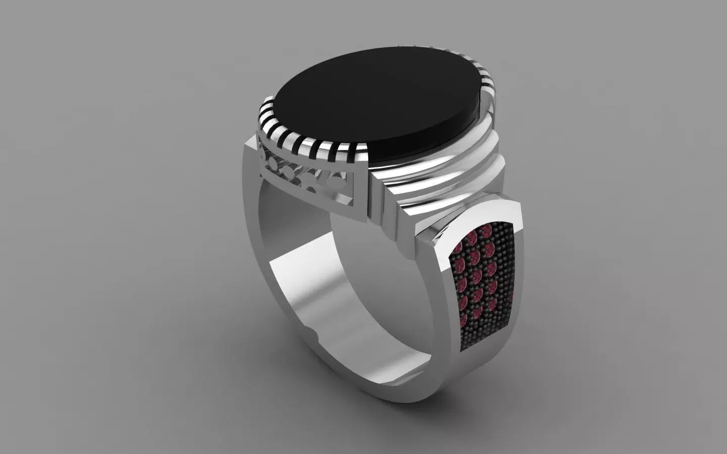NEO MAN RING MODEL24 3D print model