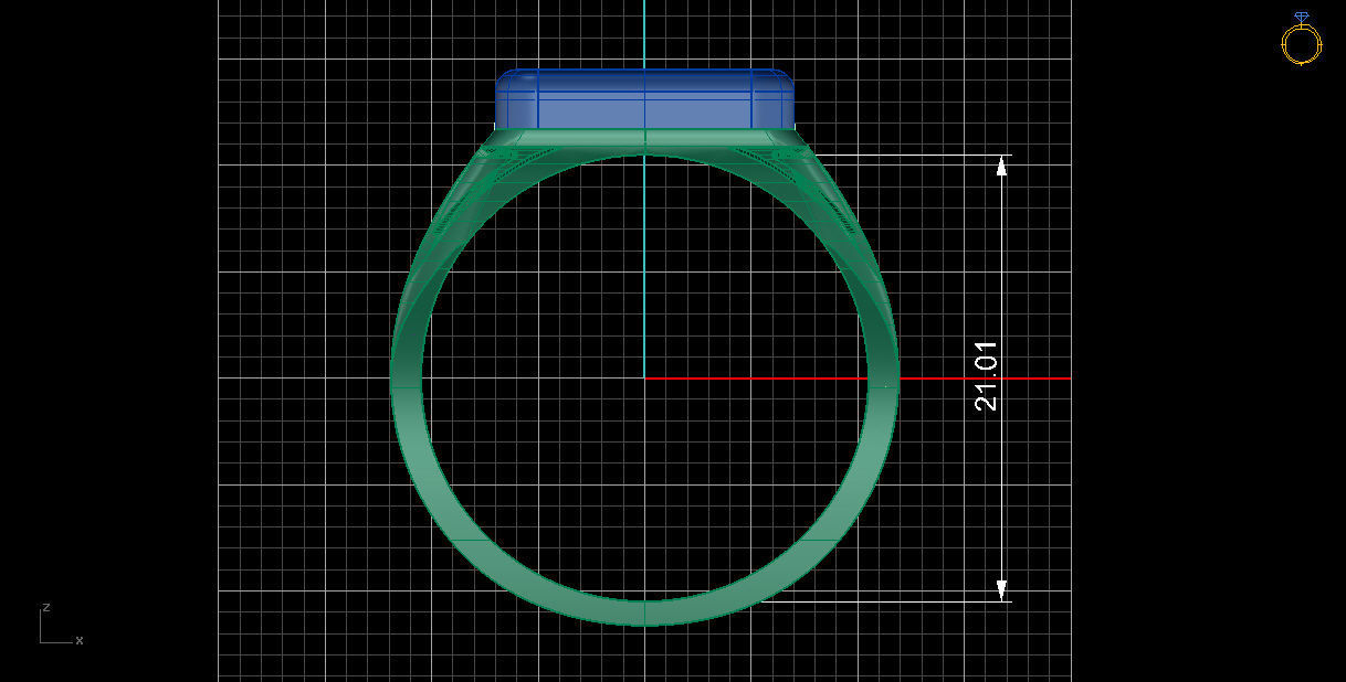 NEO MAN RING MODEL23 3D print model_2