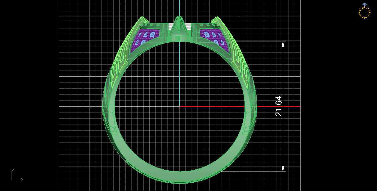 NEO MAN RING MODEL19 3D print model_2