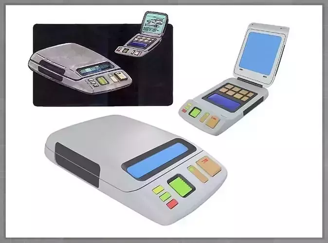 Rick Sternbach TNG Concept Tricorder 3  3D print model