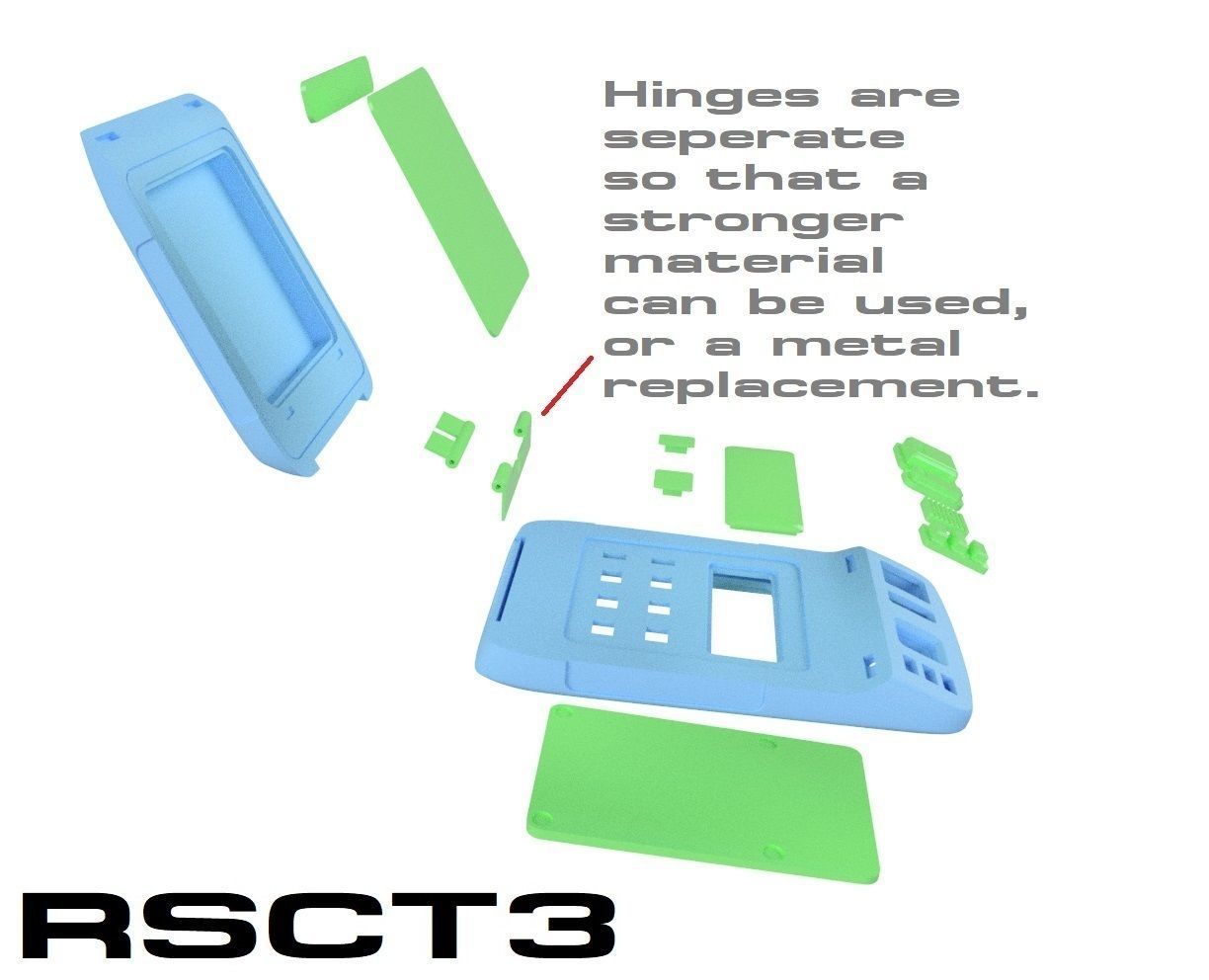 Rick Sternbach TNG Concept Tricorder 3  3D print model_8