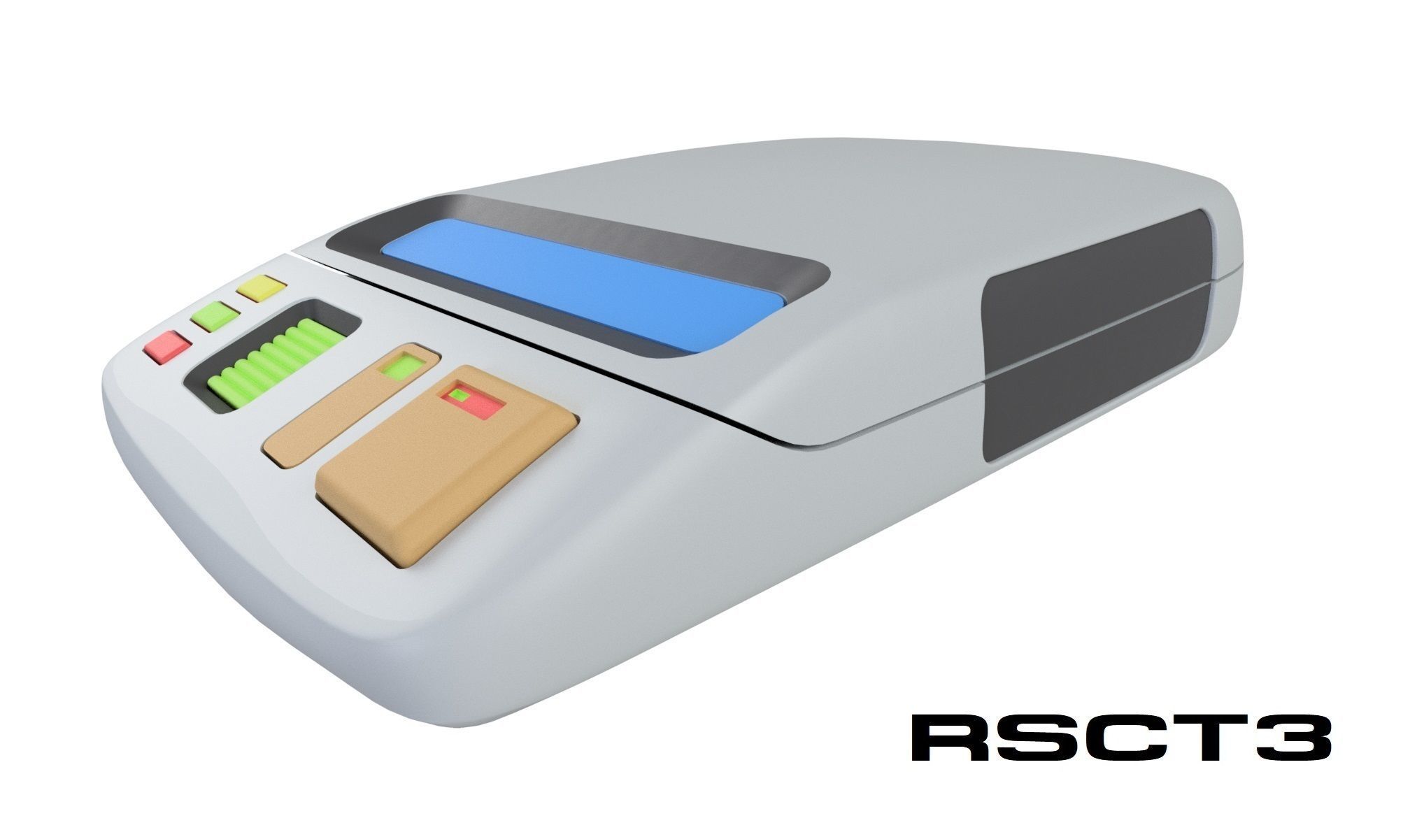 Rick Sternbach TNG Concept Tricorder 3  3D print model_5