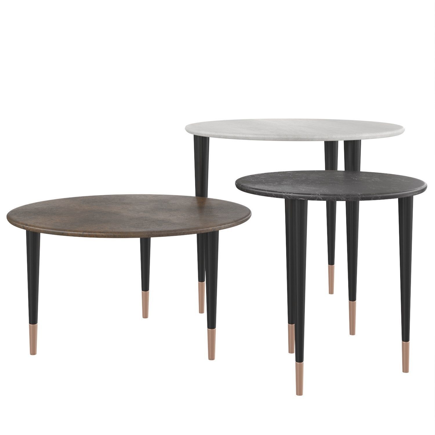 Coffee Table Trendy Derby Dune 3D model_5