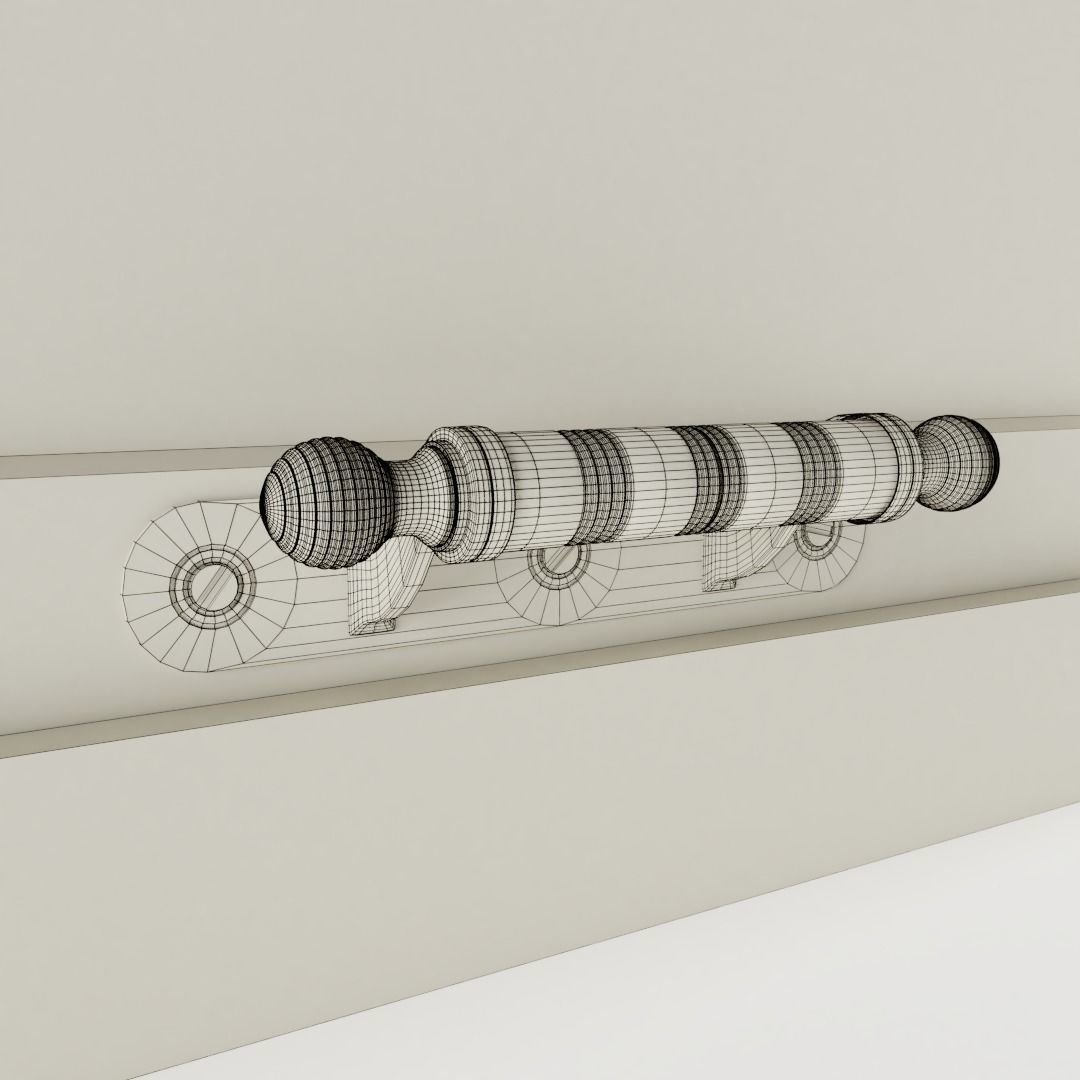 Slim Non-Bar Sash Window 3D model_5