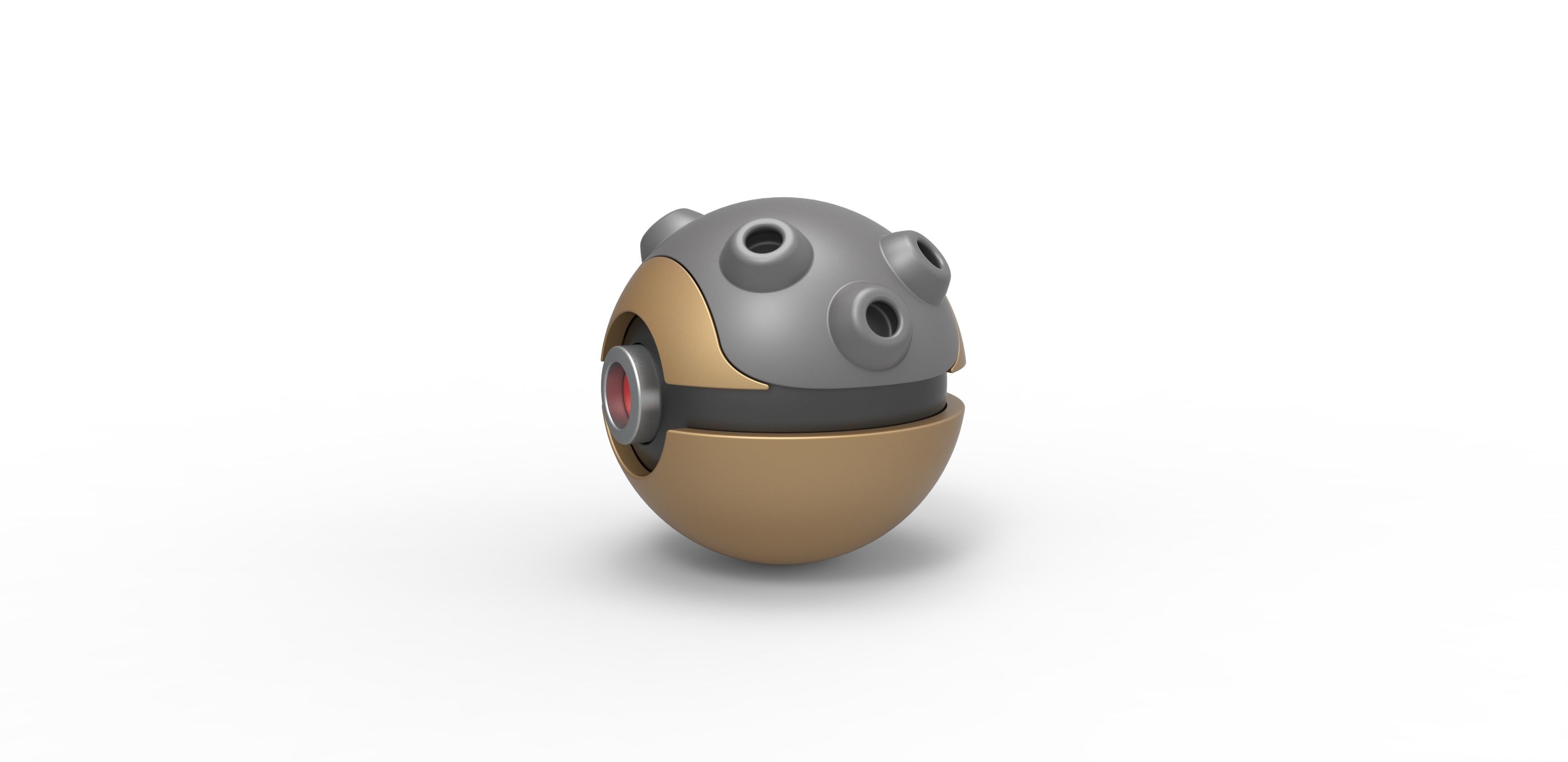 Hippowdon orb 3D print model_5