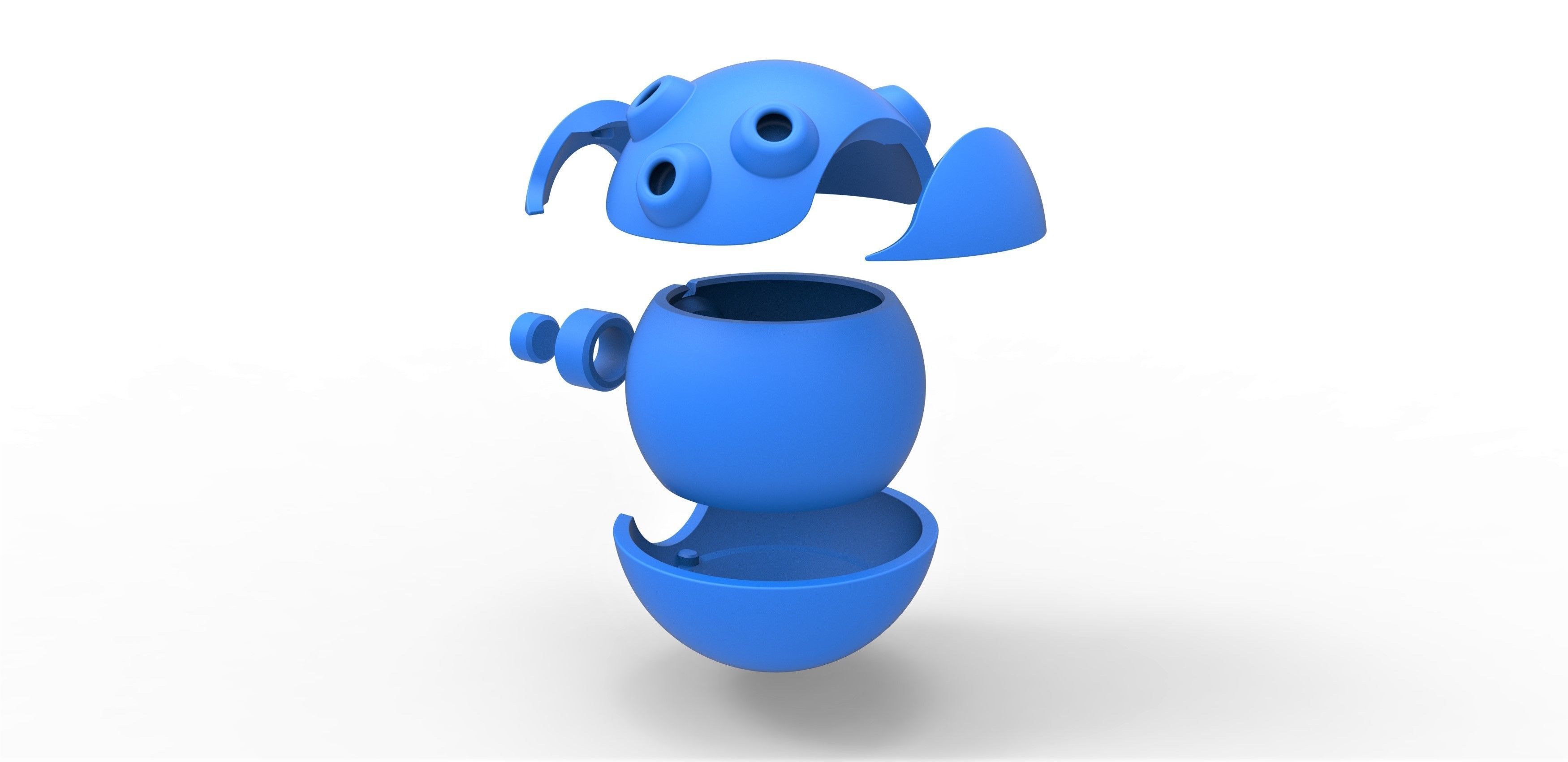 Hippowdon orb 3D print model_20