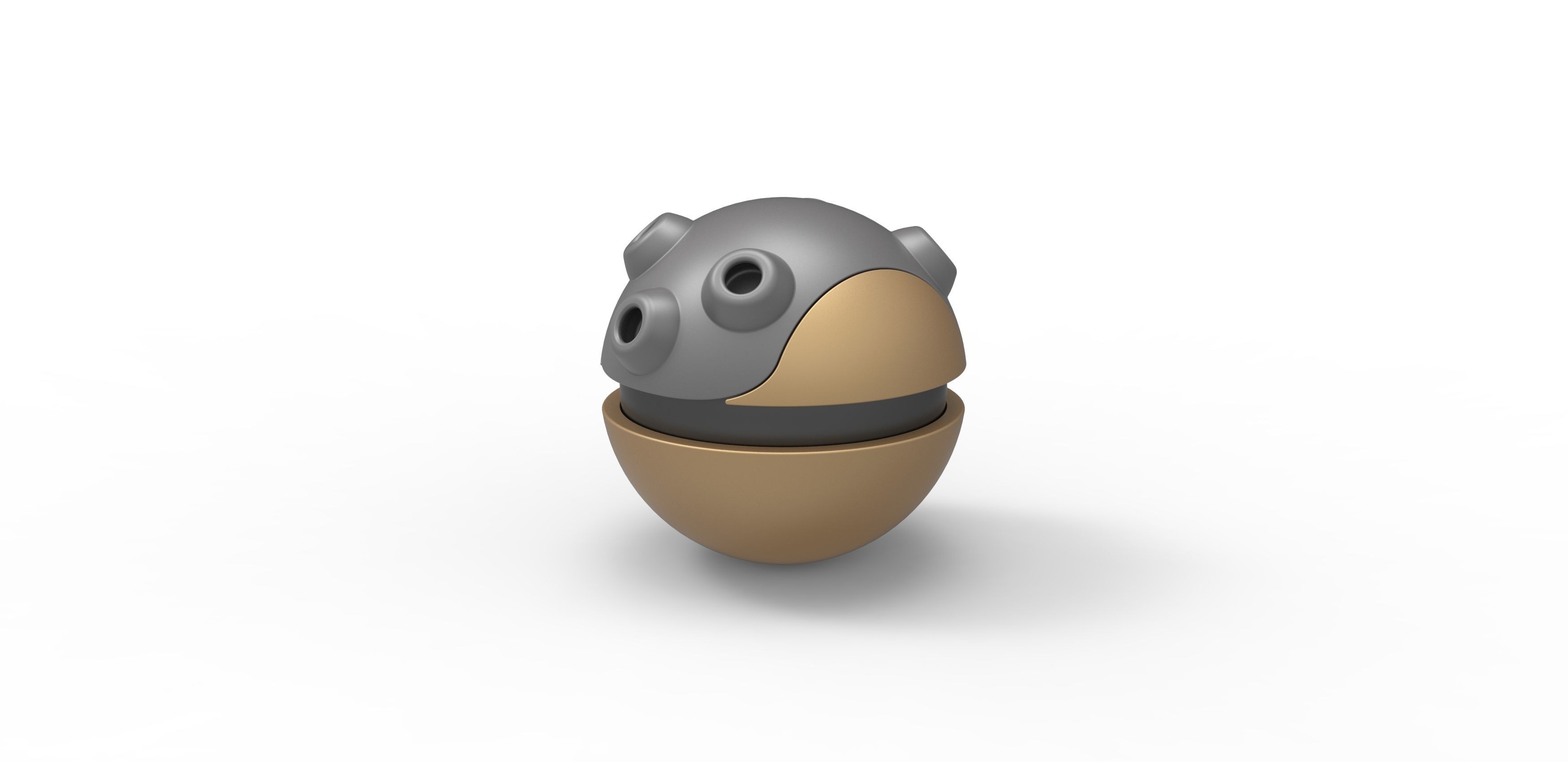 Hippowdon orb 3D print model_7