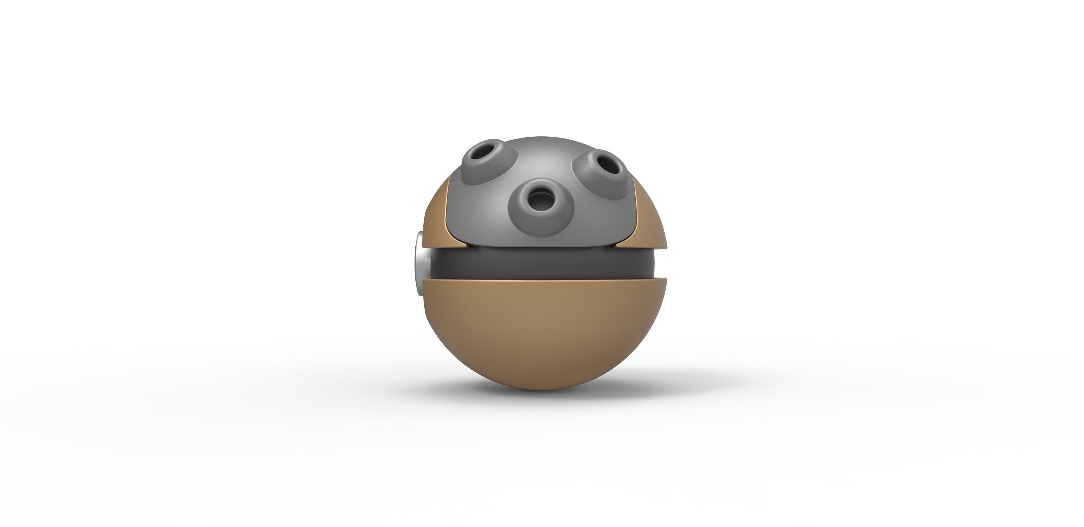 Hippowdon orb 3D print model_6
