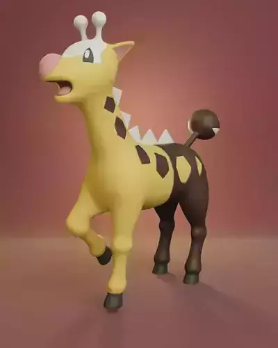 Pokemon - Girafarig