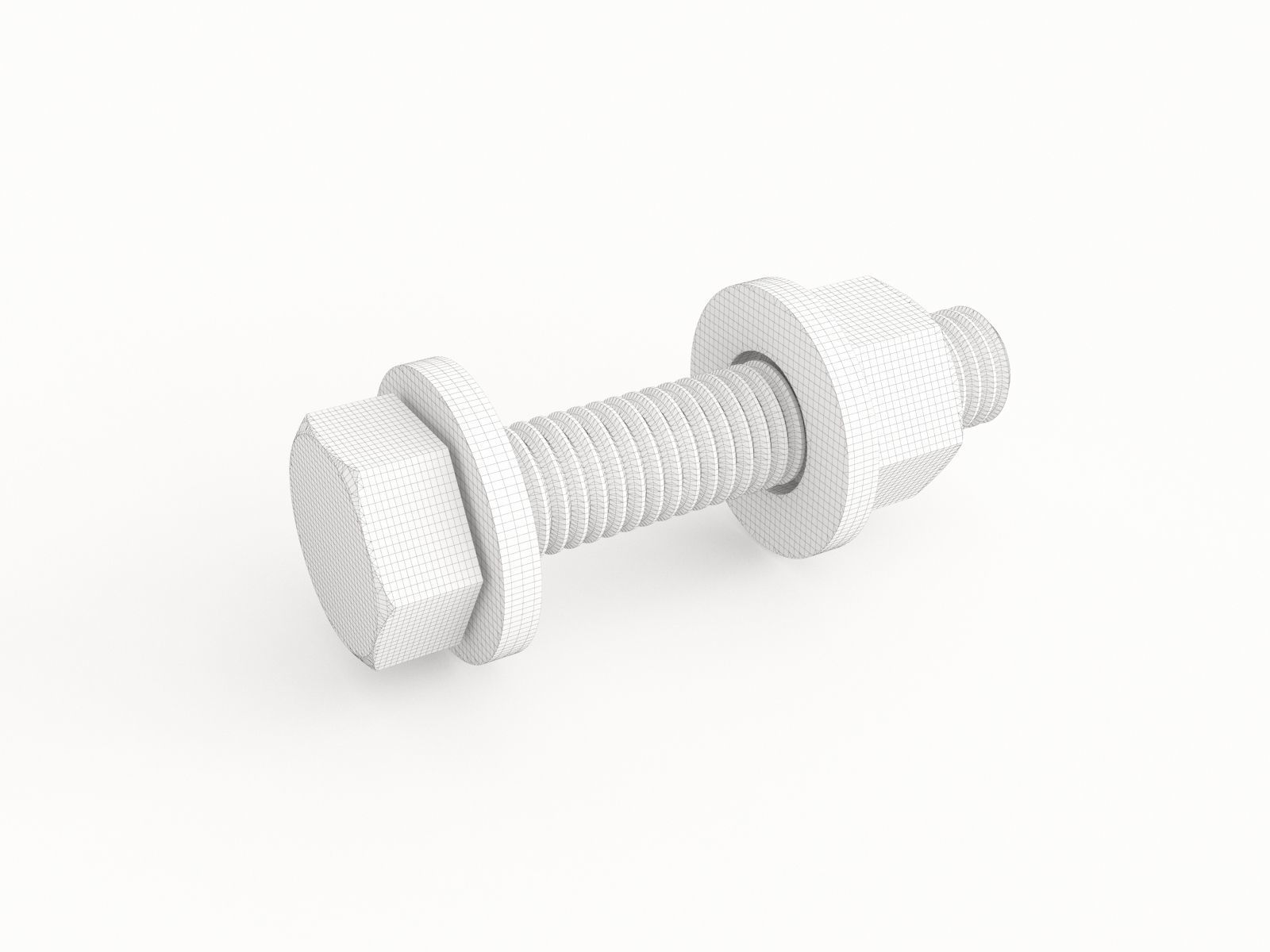 Nuts Bolts and Screws vol 06 3D model_23