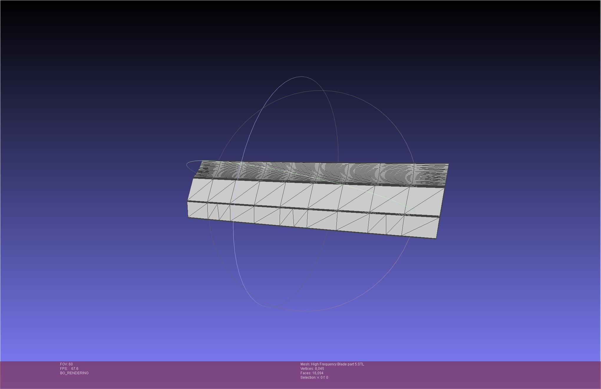 Metal Gear Rising Raiden High Frequency Blade Rework Assembly 3D print model_102