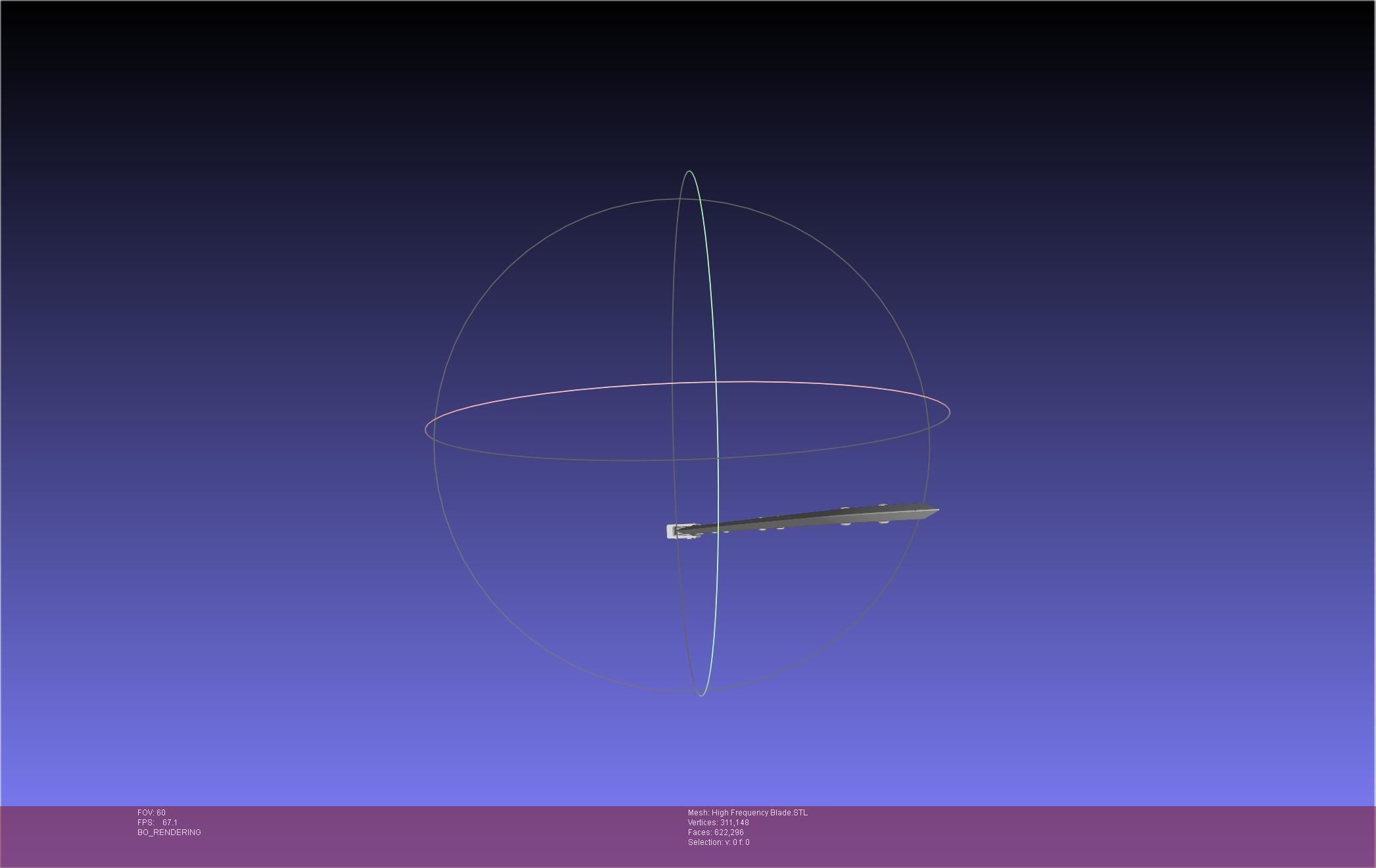 Metal Gear Rising Raiden High Frequency Blade Rework Assembly 3D print model_17