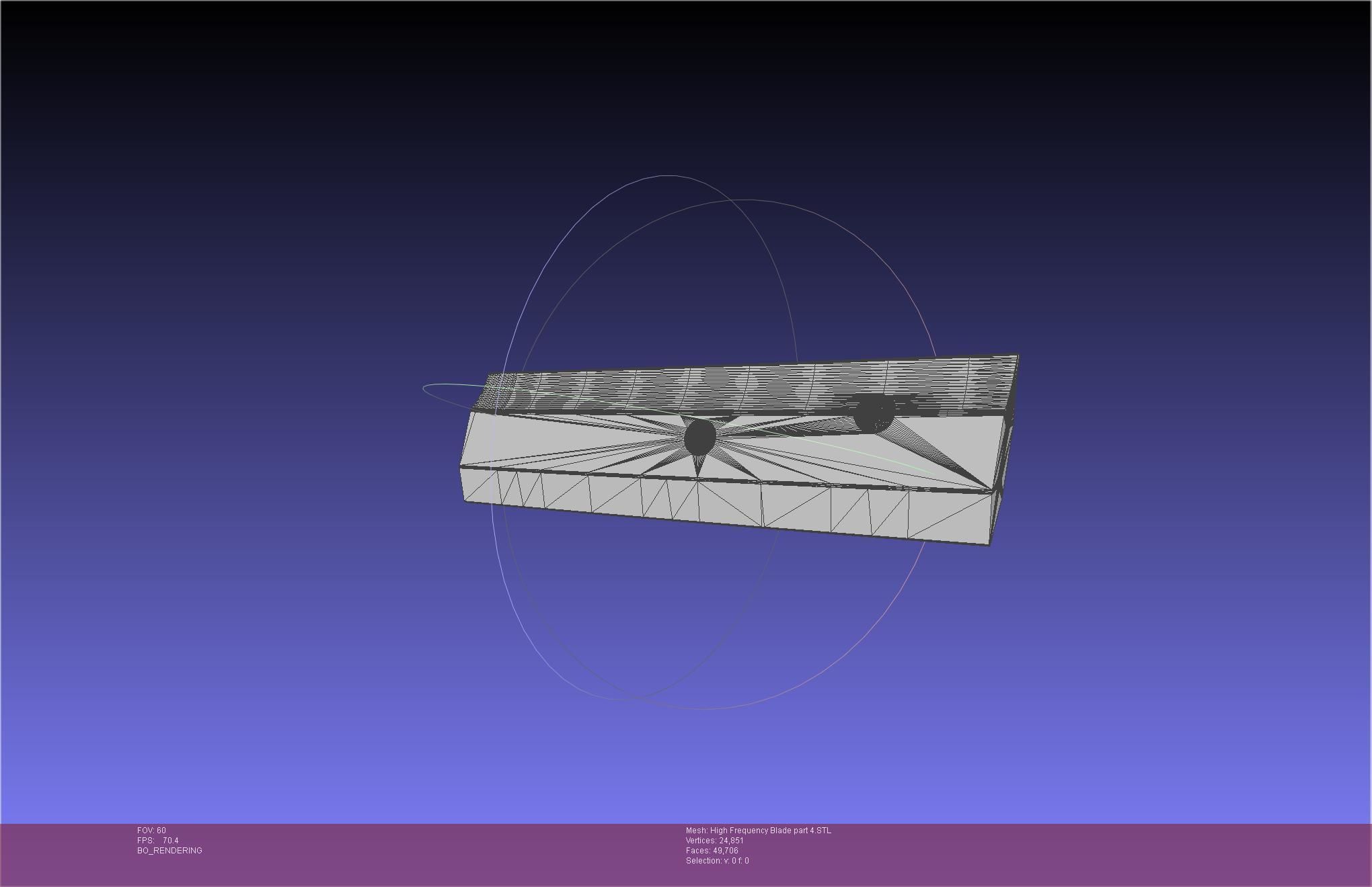 Metal Gear Rising Raiden High Frequency Blade Rework Assembly 3D print model_96