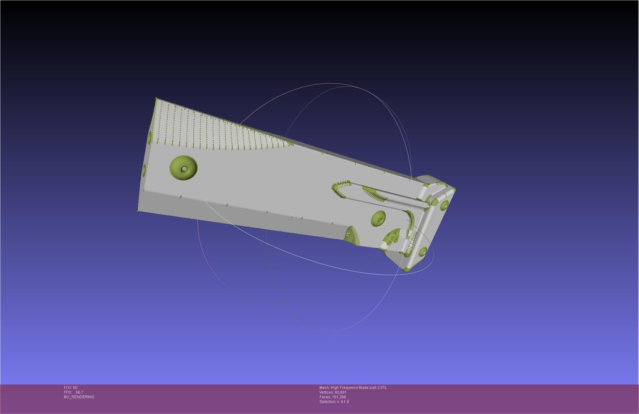 Metal Gear Rising Raiden High Frequency Blade Rework Assembly 3D print model_89