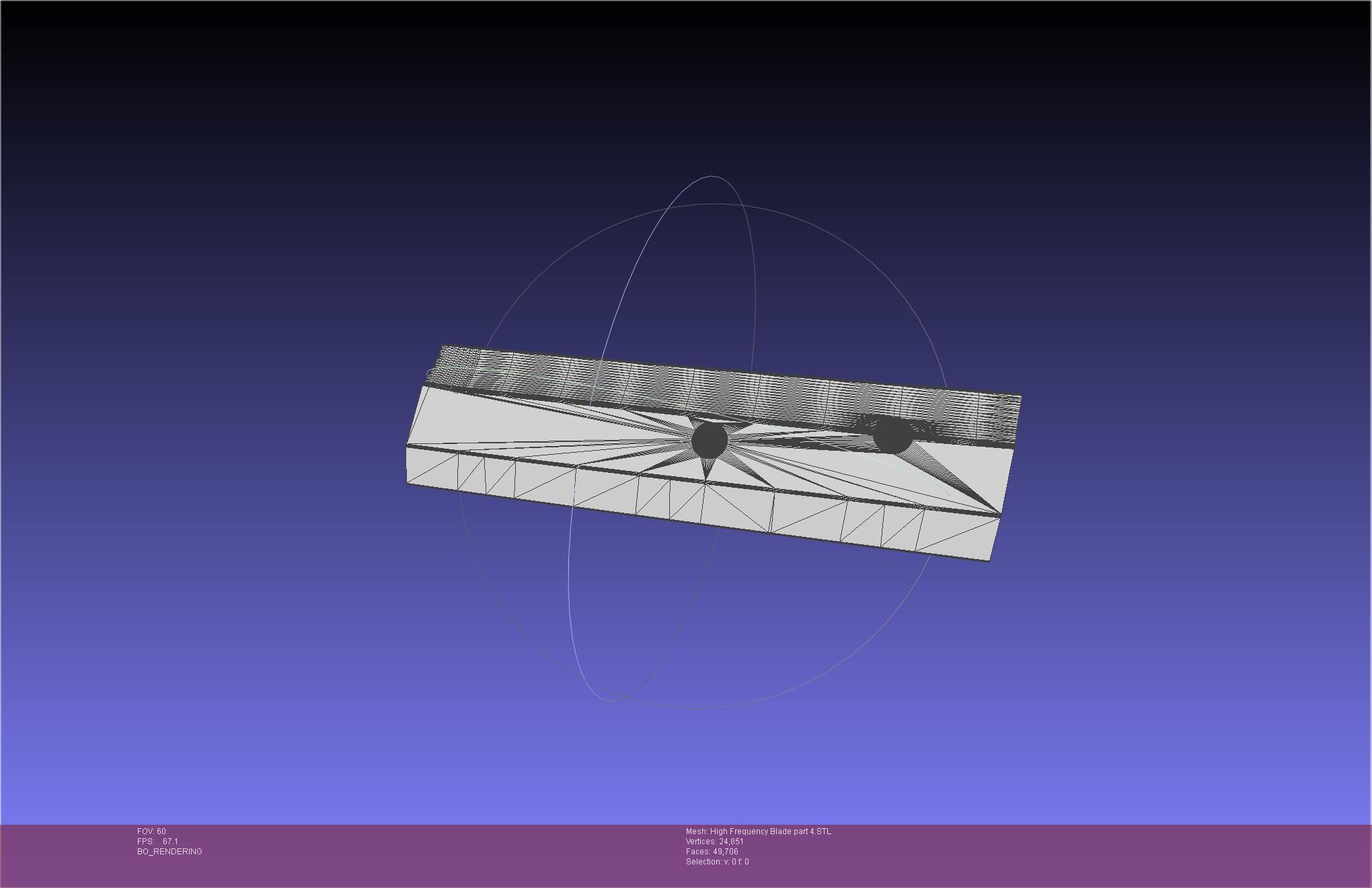 Metal Gear Rising Raiden High Frequency Blade Rework Assembly 3D print model_97