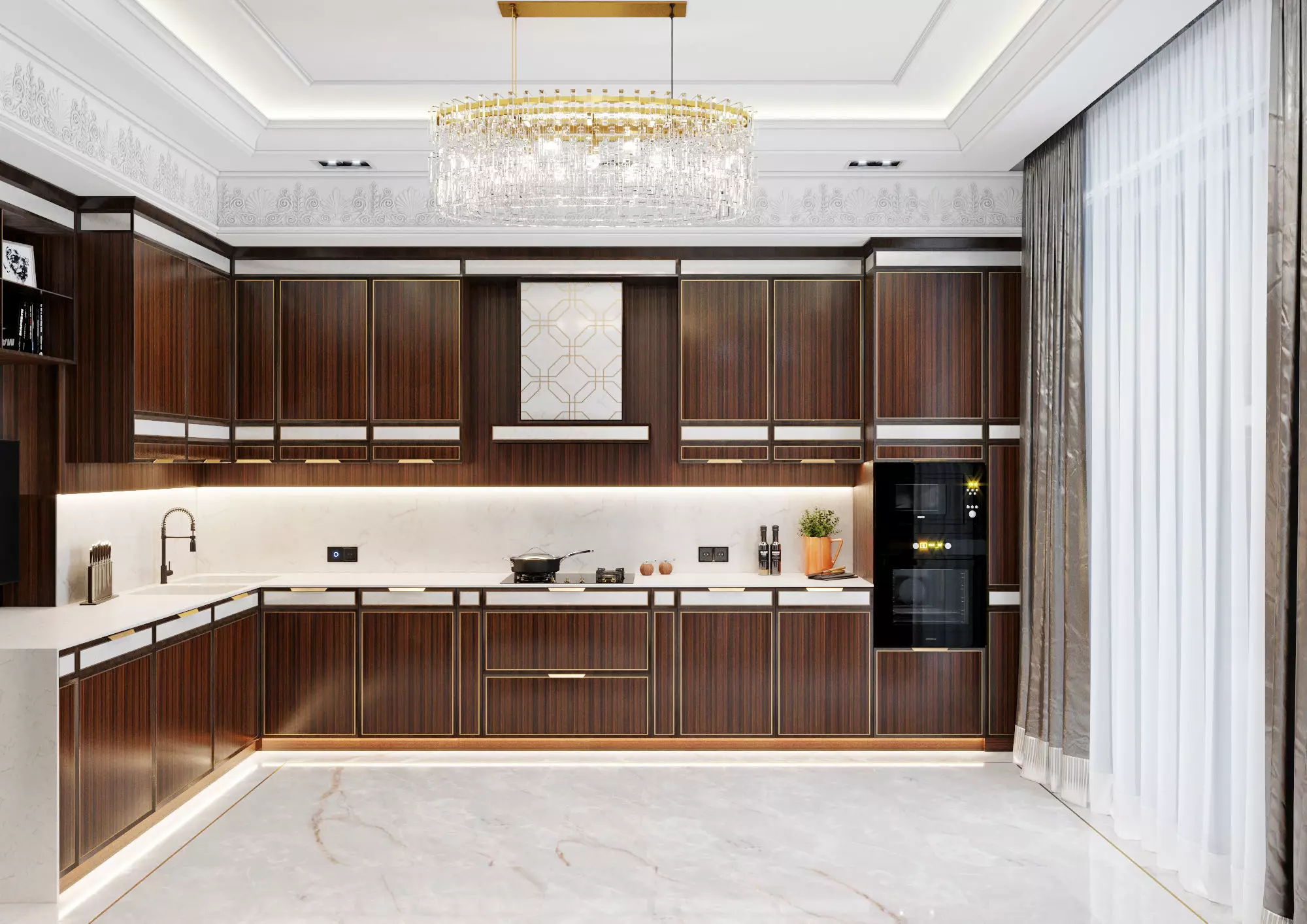 Interior Scene-3 for 3D Studio MAX and Corona Renderer 3D model_0