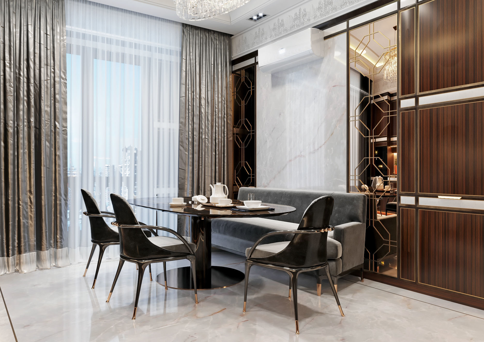 Interior Scene-3 for 3D Studio MAX and Corona Renderer 3D model_6