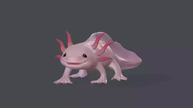 Axolotl creature