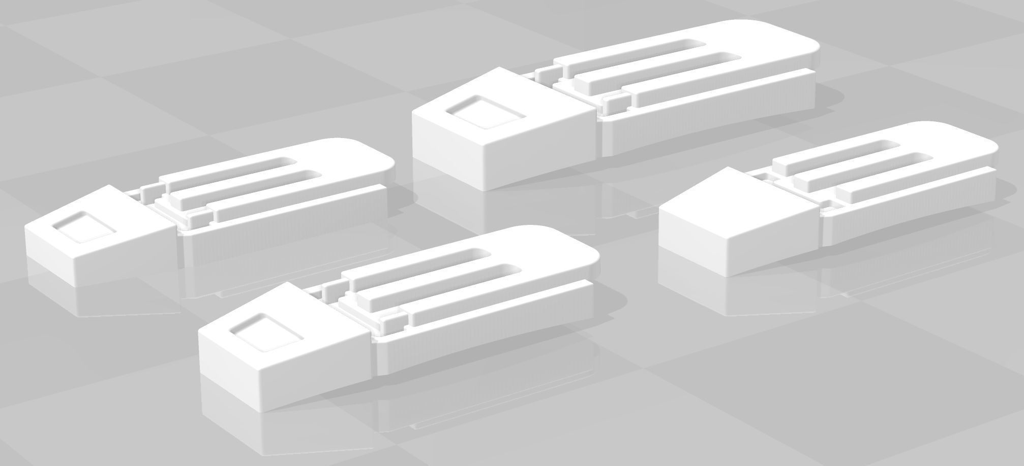 Star Wars First Order TK Clips Detail Greebles TFA and TLJ FOTK 3D print model_1