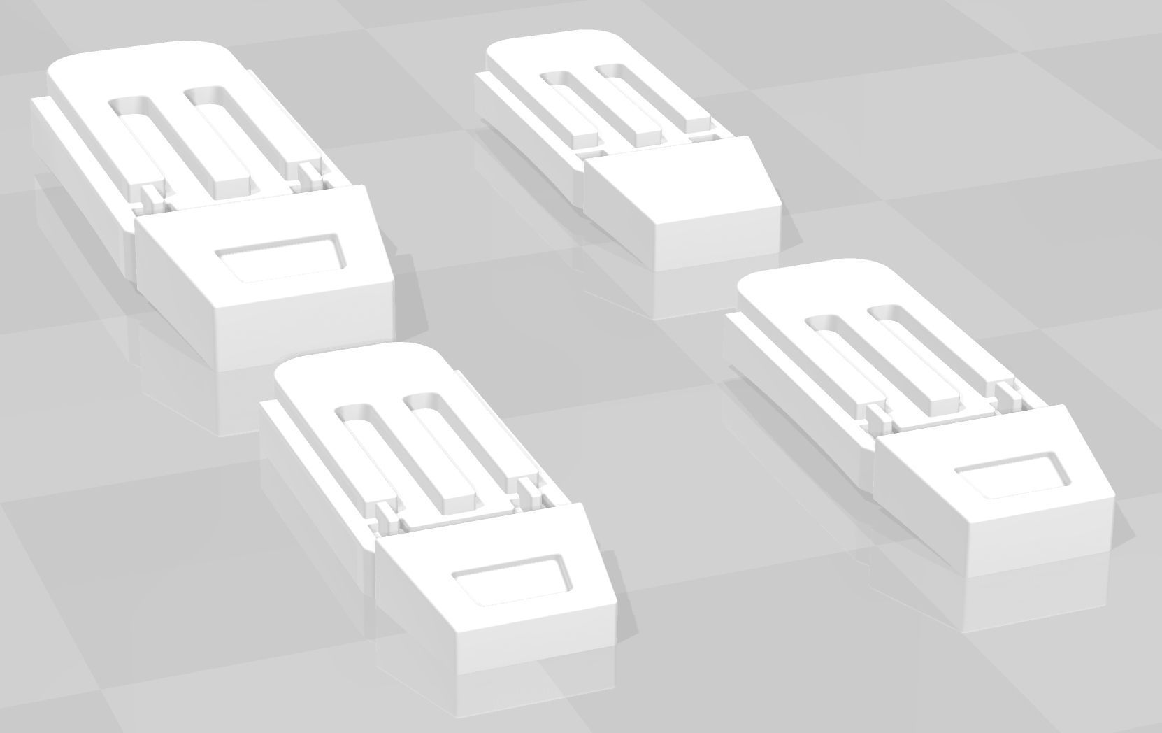 Star Wars First Order TK Clips Detail Greebles TFA and TLJ FOTK 3D print model_4