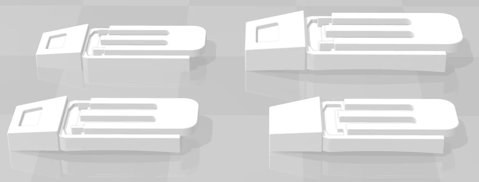 Star Wars First Order TK Clips Detail Greebles TFA and TLJ FOTK 3D print model_0