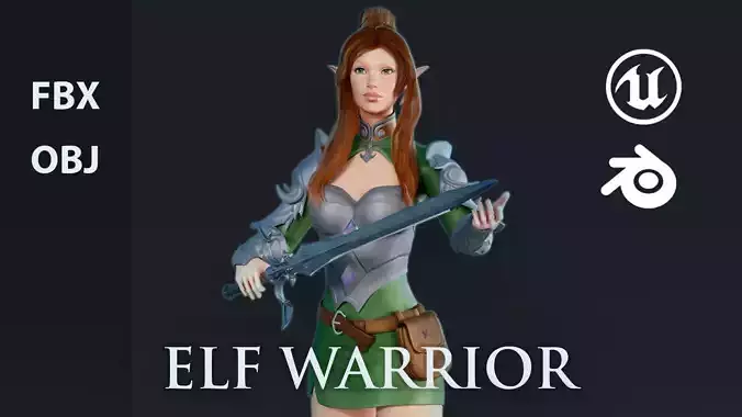 Elf Warrior Girl