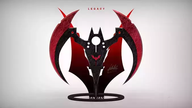 Batarang Batman Beyond 3D model