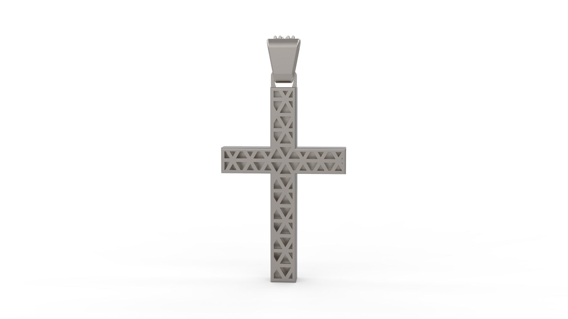 Cross Pendant 04 3D print model_4