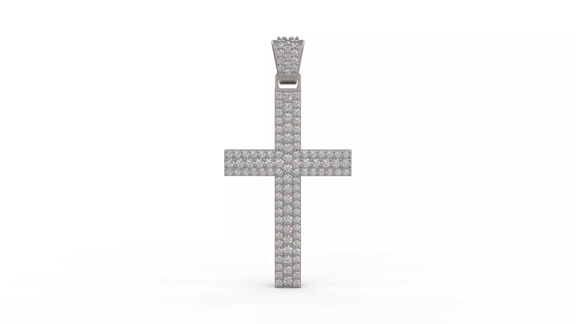 Cross Pendant 04 3D print model_0