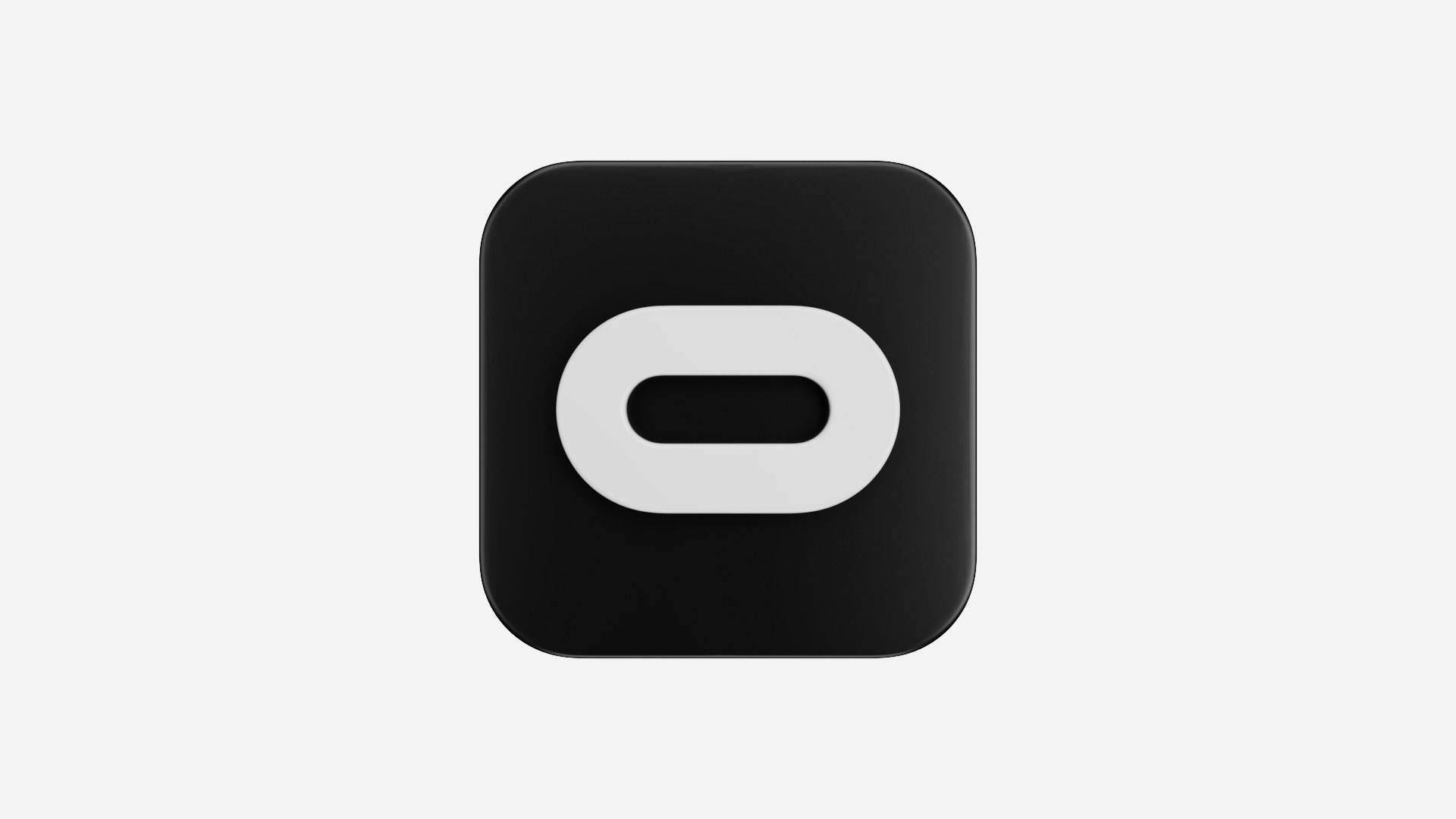 Oculus App Icon 3D model_7