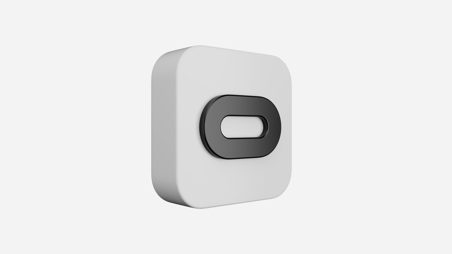 Oculus App Icon 3D model_2